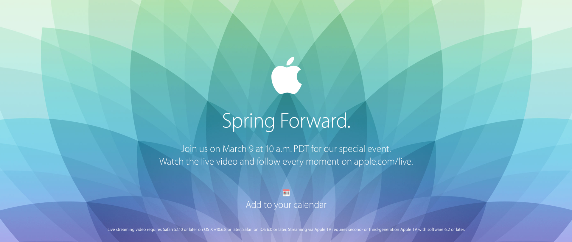 Duang一下，蘋果發(fā)布會3月9日就來了！主角會是Apple Watch嗎？
